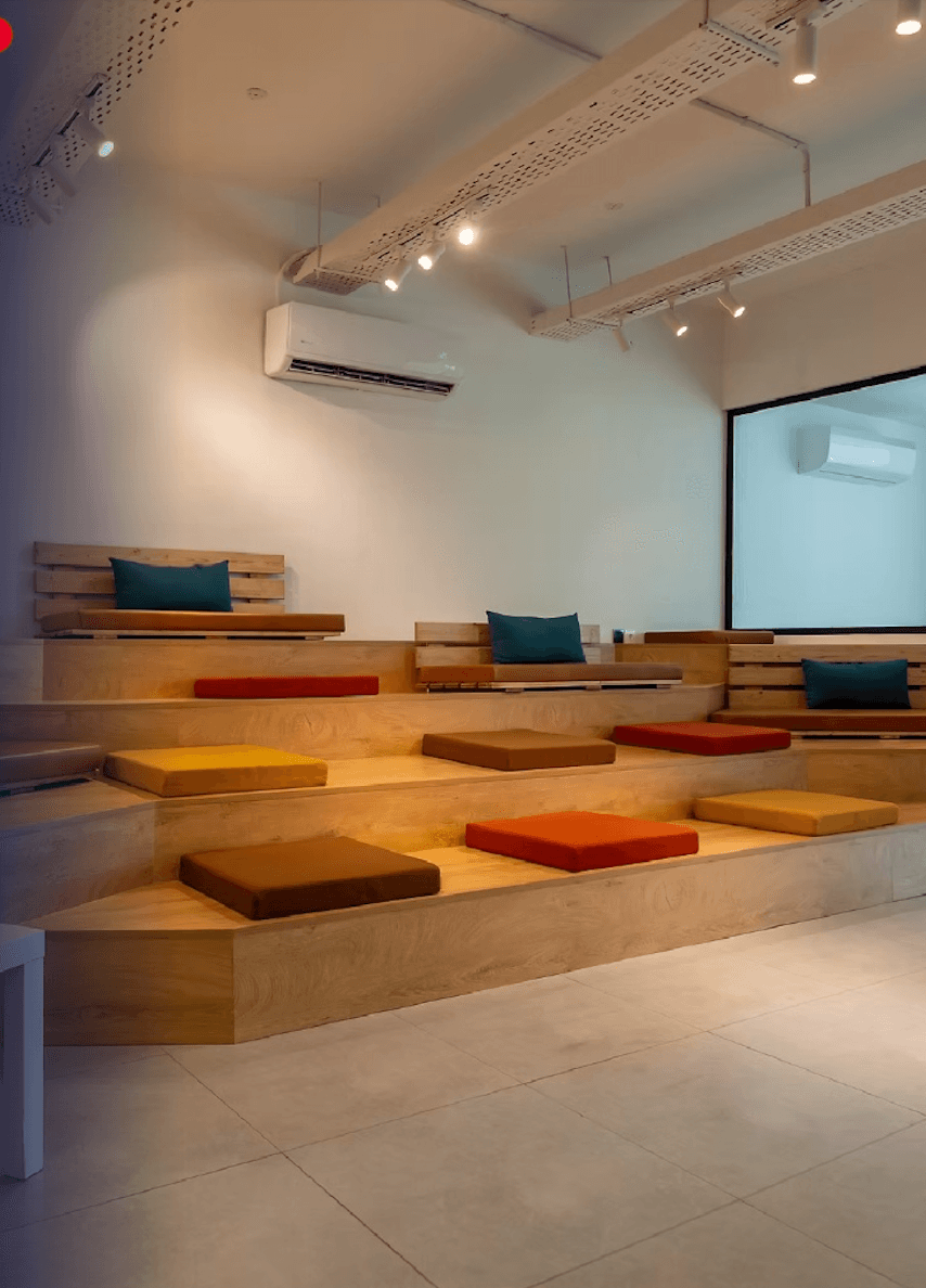 WEBOPS Limited Office — collaborative seating area