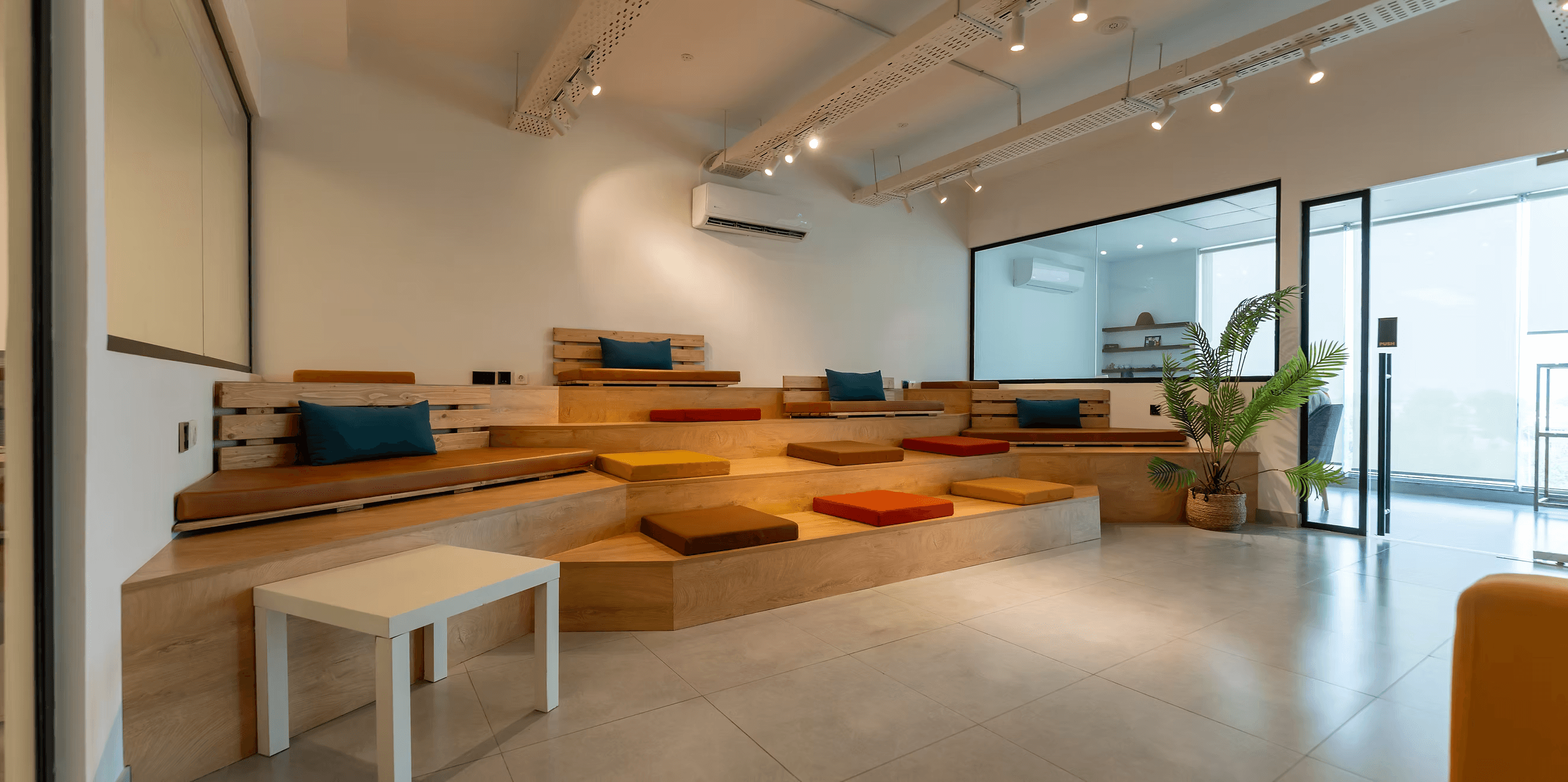 Atrium — multi-level lobby